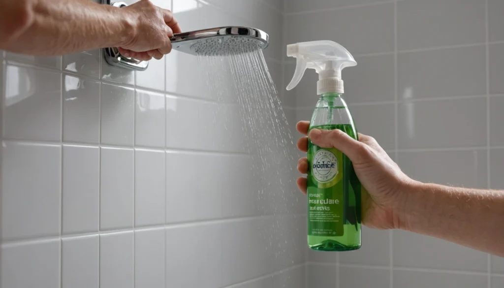 nettoyer calcaire douche