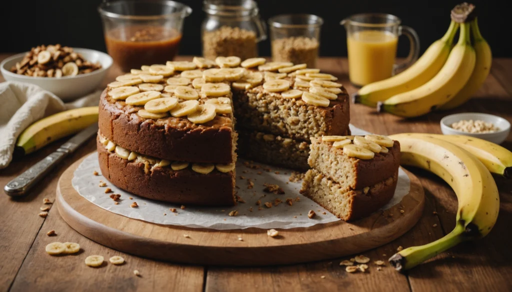 cake banane sans gluten