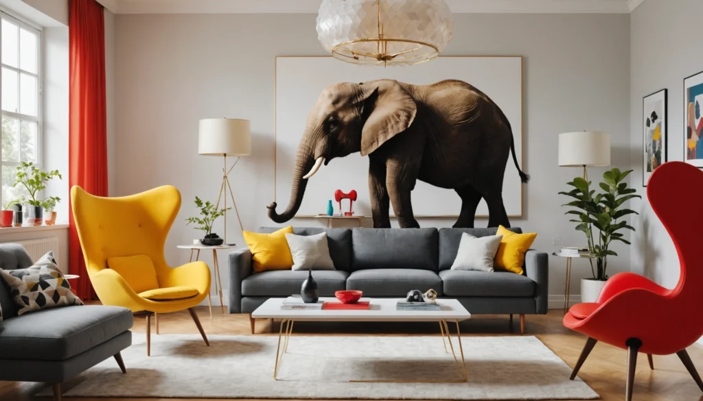 éléphant Charles Ray Eames